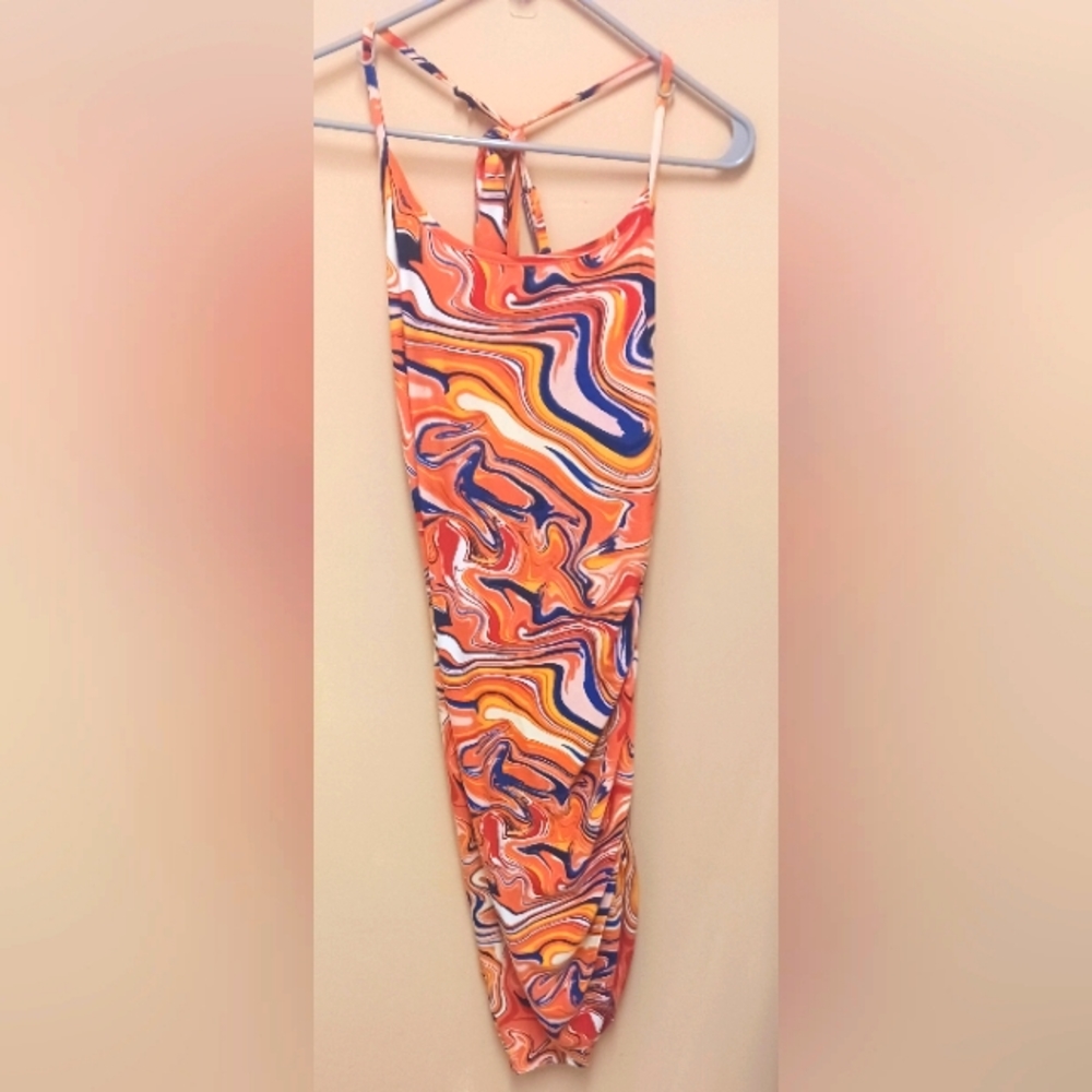 ALMOST FAMOUS SWIRL 60S MIDI